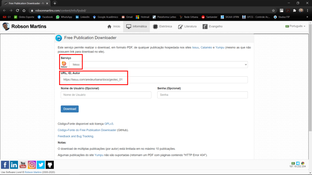 Como Fazer Download de Publicações do Issuu [Atualizado 2020]