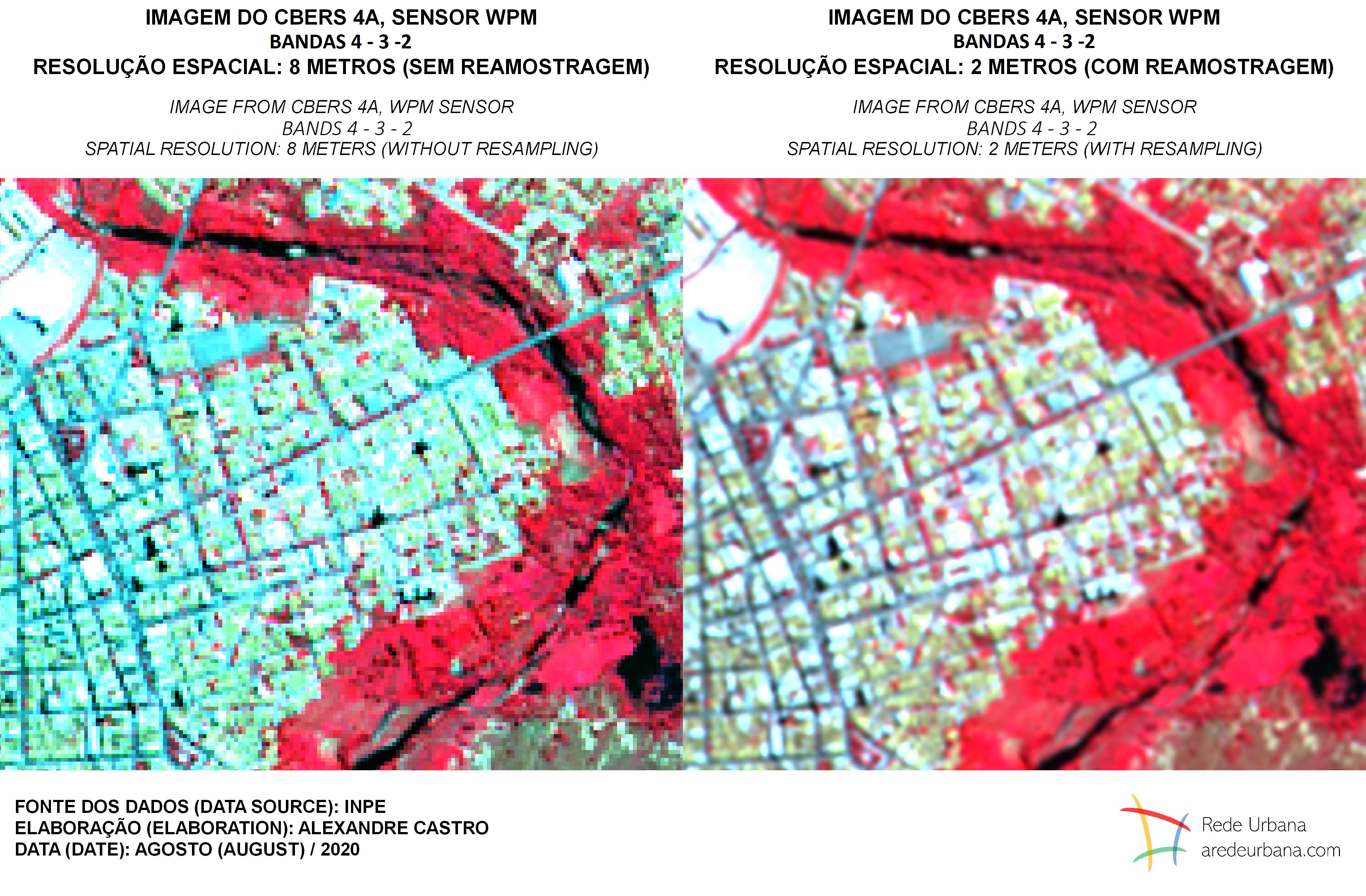 Bandas En Raster QGIS 3: Reamostragem de Pixels em Arquivos Raster – Rede Urbana
