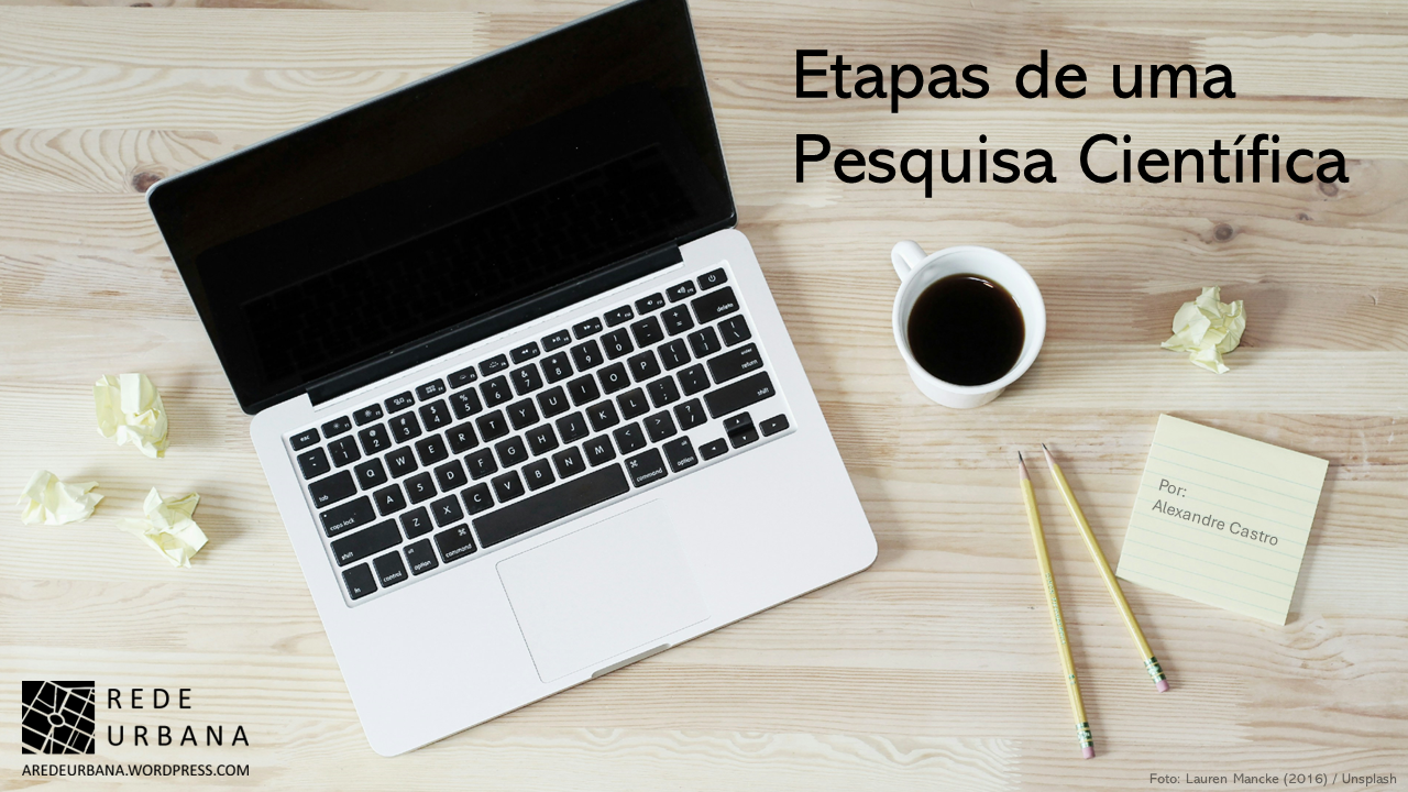 Etapas de uma Pesquisa Científica – Rede Urbana
